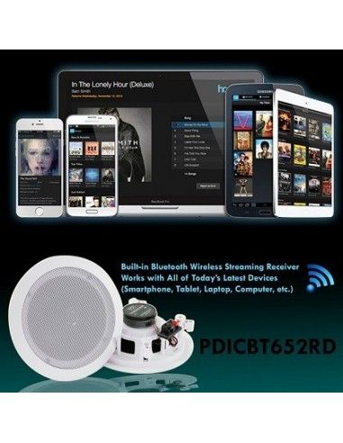 Parlantes de Cielo Activos Pyle 165mm Bluetooth