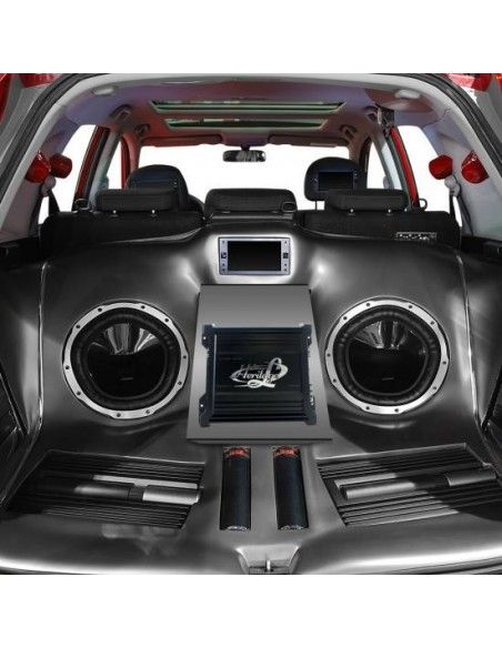 Amplificador Auto Lanzar Monoblock 2000 watts