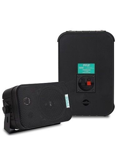 Parlantes Exterior Interior Pyle 400 watts Negros