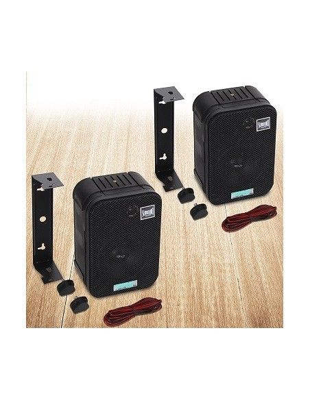 Parlantes Exterior Interior Pyle 400 watts Negros