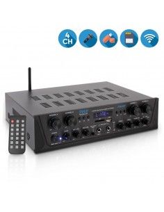 Amplificador Receiver Pyle 4 canales
