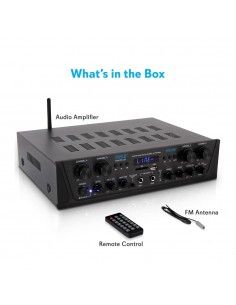 Amplificador Receiver Pyle 4 canales 2