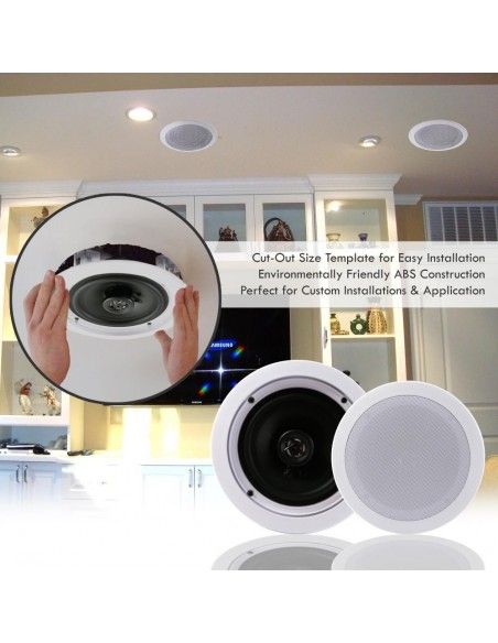 Parlantes de Cielo Pyle 200 watts Blancos