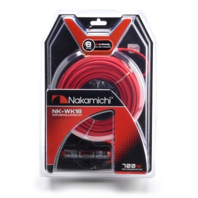 Kit de Cables Nakamichi para Amplificador 8 AWG