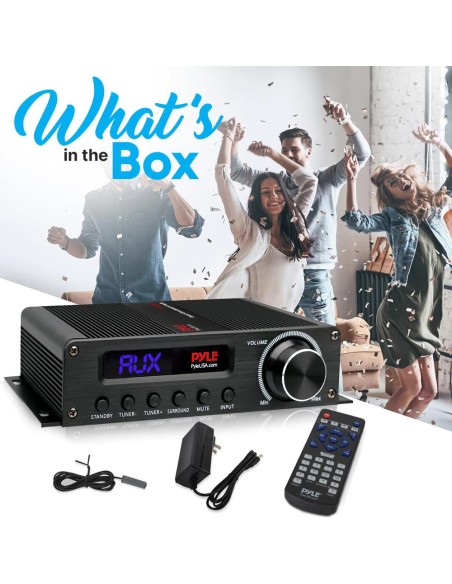 Amplificador Receiver compacto 5.1 Pyle