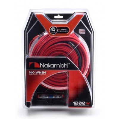 Kit de Cables Nakamichi para Amplificador 4 AWG