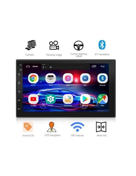 Radio Auto Android 7 Pulgadas y Carplay