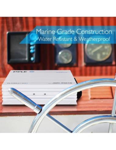 Amplificador Marino Pyle 4 canales 400 watts