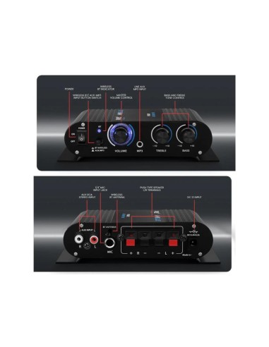 Amplificador Mini Pyle con Bluetooth