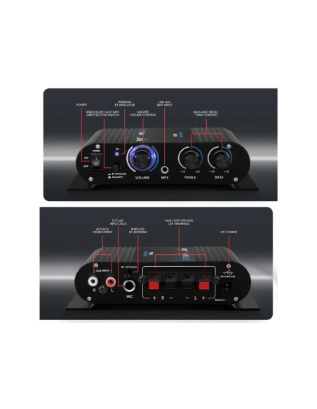 Amplificador Mini Pyle con Bluetooth