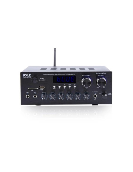Amplificador Receiver Pyle Bluetooth Compacto
