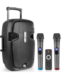 Parlante Pyle Bluetooth con Microfonos 1000 watts