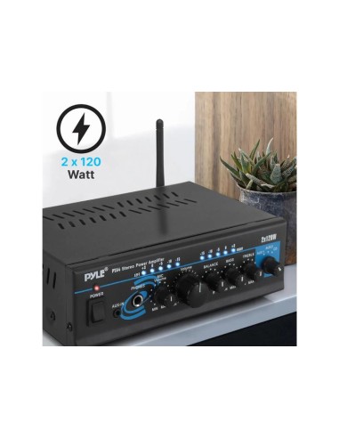 Amplificador Pyle 120 watts x 2
