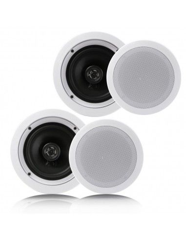 Parlantes de Cielo GTI 200 watts Blancos