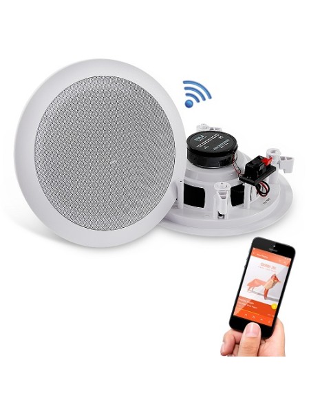 Parlantes de Cielo Amplificados GTI 165mm Bluetooth