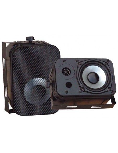 Parlantes Exterior Interior GTI 400 watts Negros