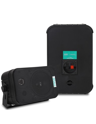 Parlantes Exterior Interior GTI 400 watts Negros