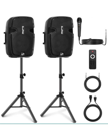 Parlantes Pyle Bluetooth con Microfono